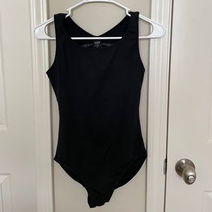 Bloch Folded Mesh Back Leotard